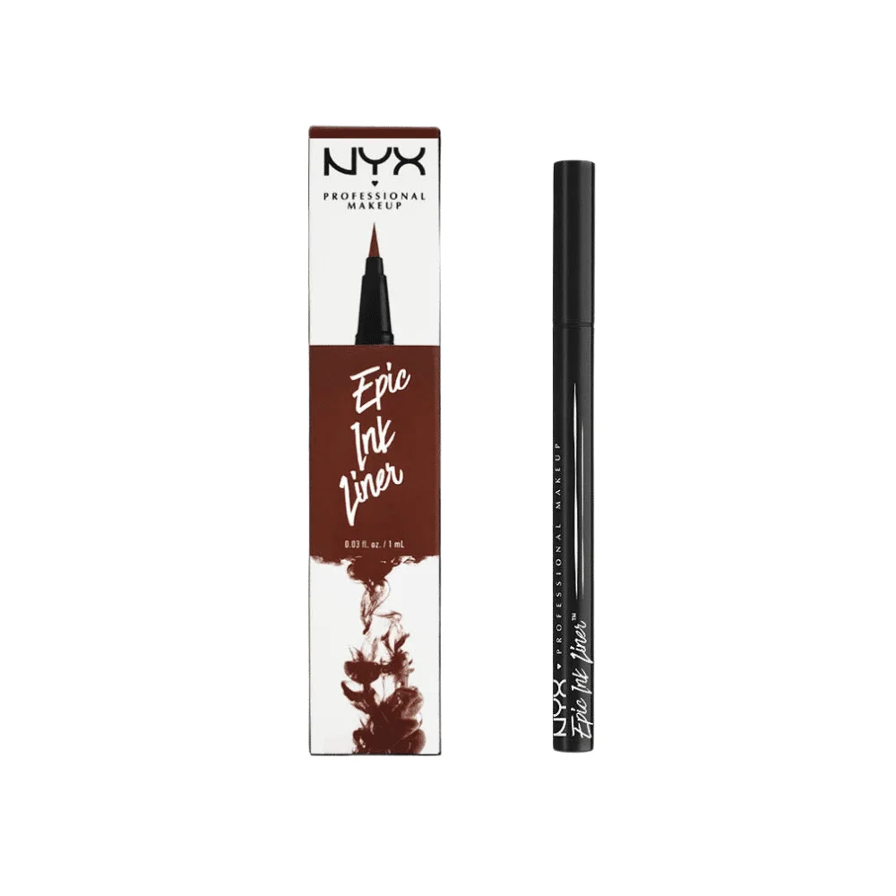  Nyx Epic Ink Liner Waterproof Brown Eil02 1Ml - produit parapharmaceutique authentique | Parapharmacie Si Ahmed
