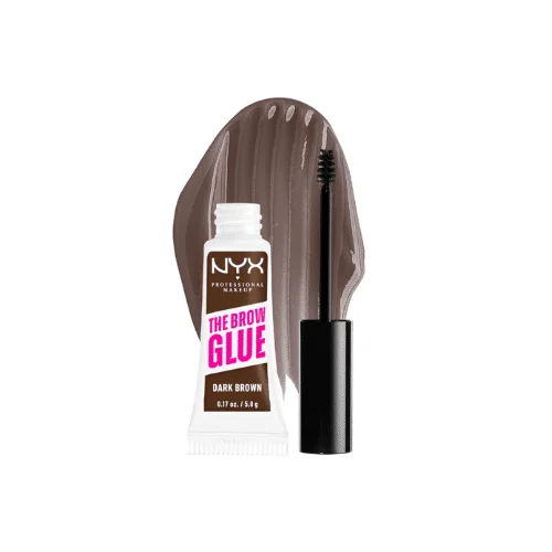  Nyx The Brow Glue Dark Brown 5G - produit parapharmaceutique authentique | Parapharmacie Si Ahmed