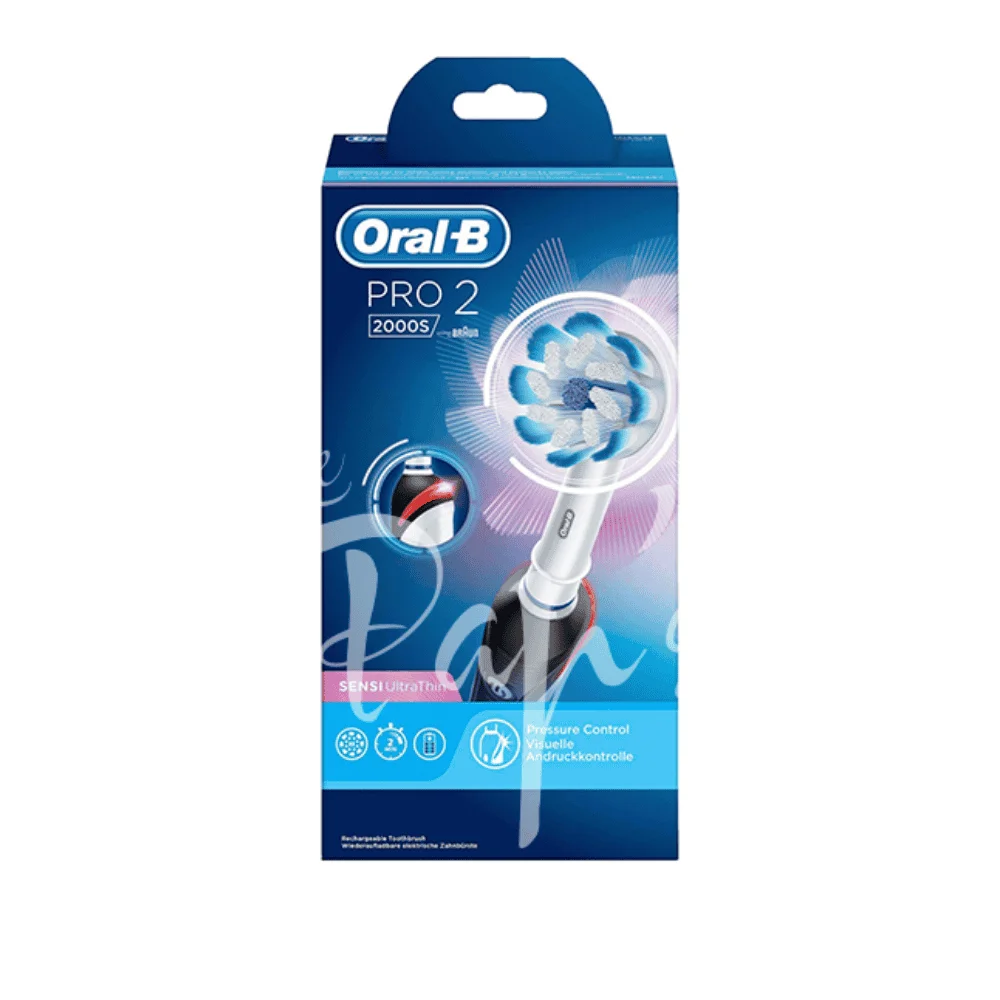  Oral B Bad Electrique Pro 2 2000S - produit parapharmaceutique authentique | Parapharmacie Si Ahmed