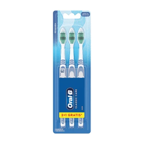  Oral B Classic Crae Pack 3 Bad - produit parapharmaceutique authentique | Parapharmacie Si Ahmed