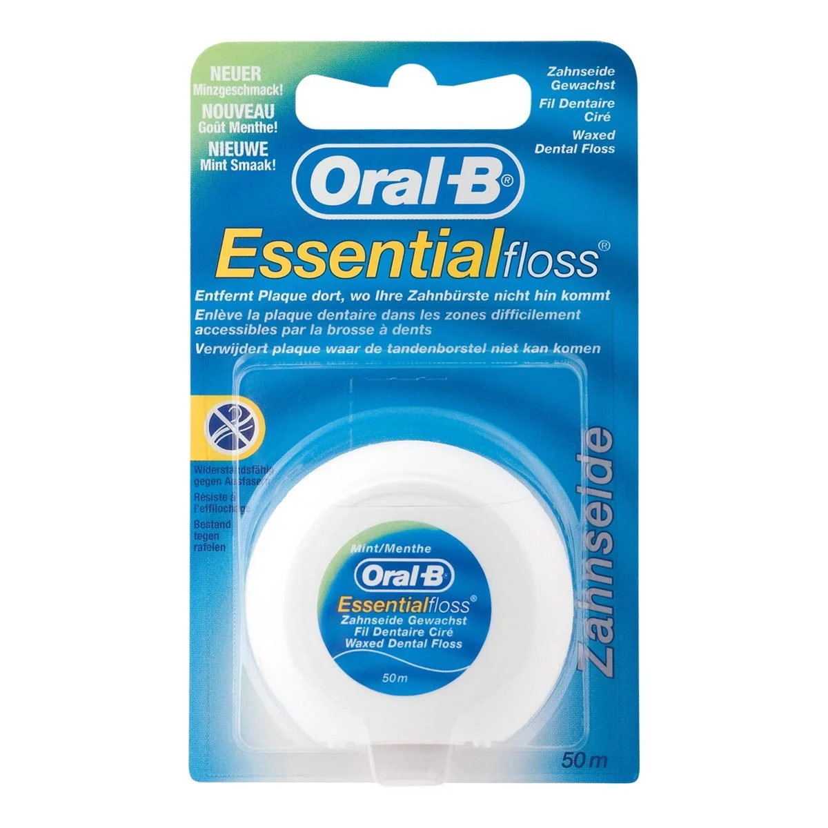  Oral B Fil Dentaire Essential Floss 50M - produit parapharmaceutique authentique | Parapharmacie Si Ahmed