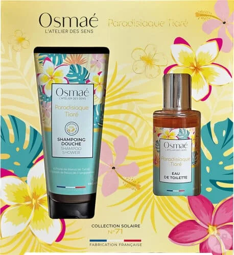  Osmaé Paradisiaque Tiaré Collection Solaire Pack 2Pcs - produit parapharmaceutique authentique | Parapharmacie Si Ahmed