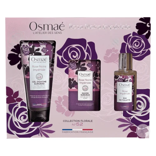  Osmaé Rose Noir Impériale Collection Florale Pack 3Pcs - produit parapharmaceutique authentique | Parapharmacie Si Ahmed