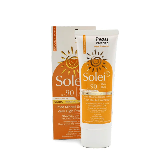  Peau Parfaite Créme Minérale Solaire Teintée Spf90+ 60G - produit parapharmaceutique authentique | Parapharmacie Si Ahmed