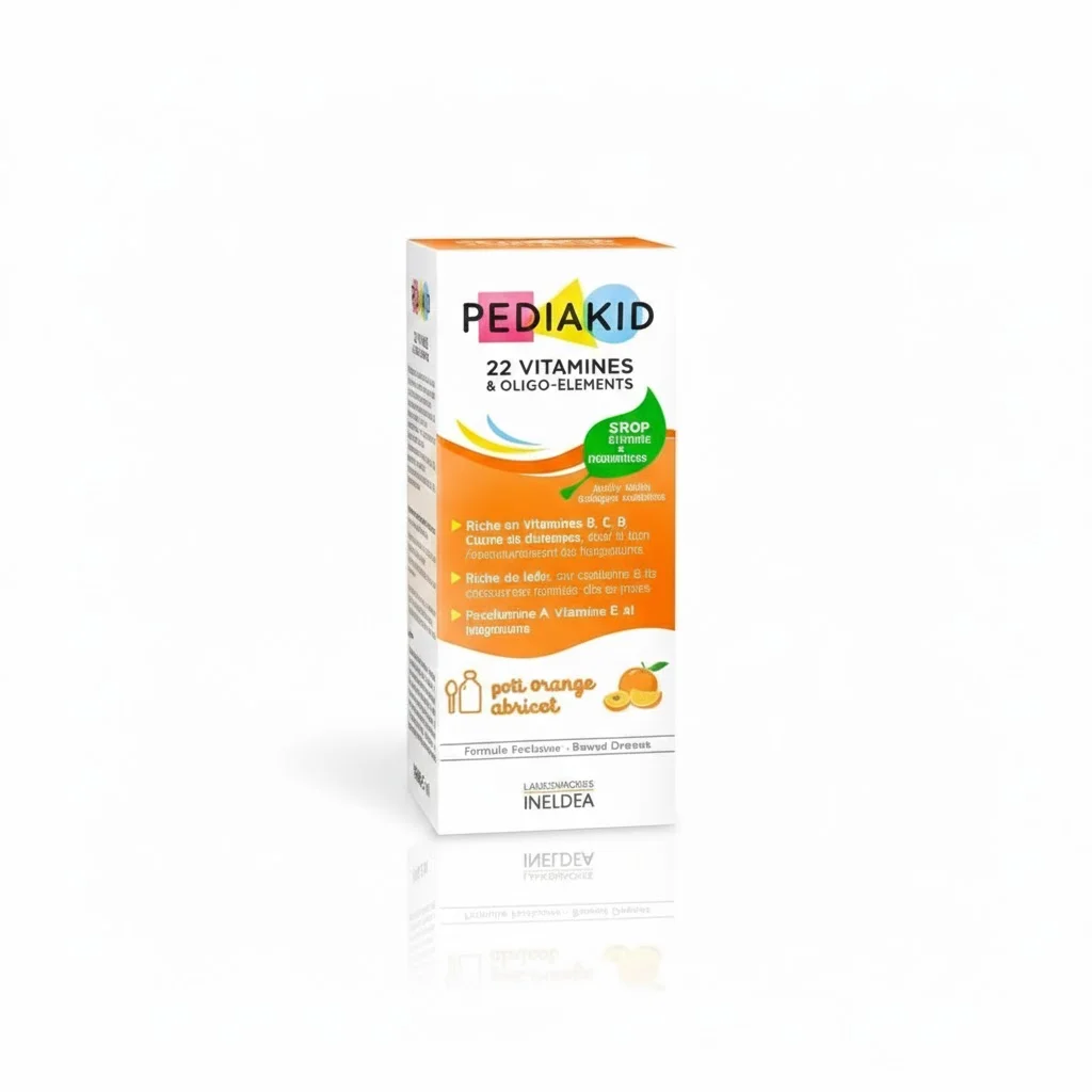 pediakid 22 vitamines & oligo elements 125ml