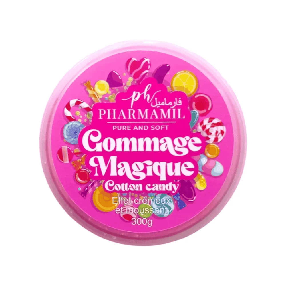  Pharmamil Gommage Magique Cotton Candy 350G - produit parapharmaceutique authentique | Parapharmacie Si Ahmed