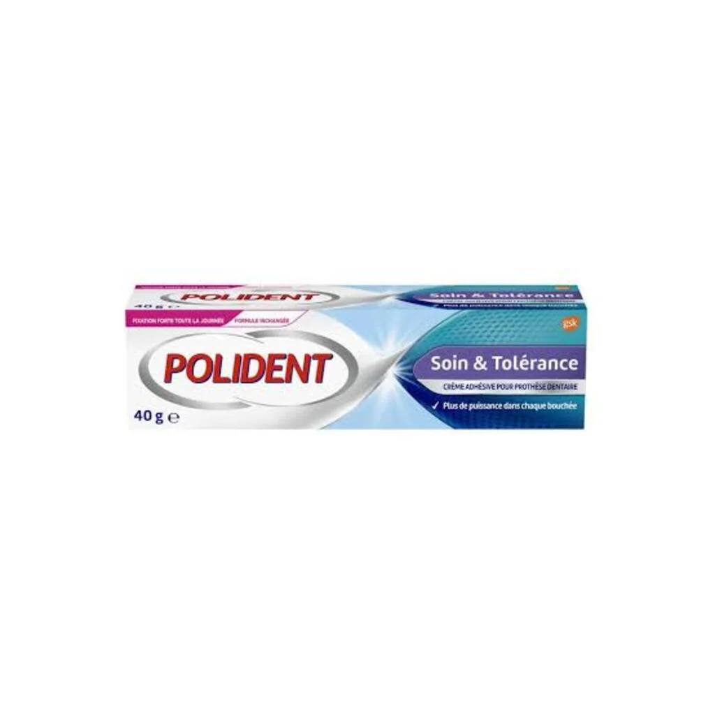  Polident Crème Adhésive 40 Gr - produit parapharmaceutique authentique | Parapharmacie Si Ahmed