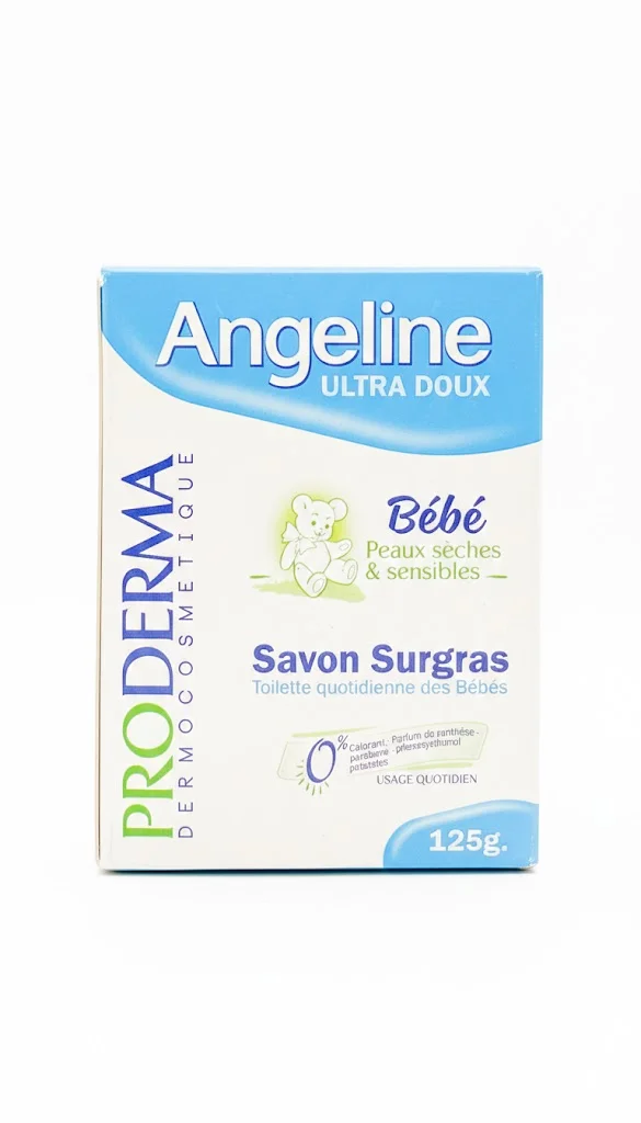 Proderma Angeline Ultra Doux Savon Surgras Bébé Bleu 125 g