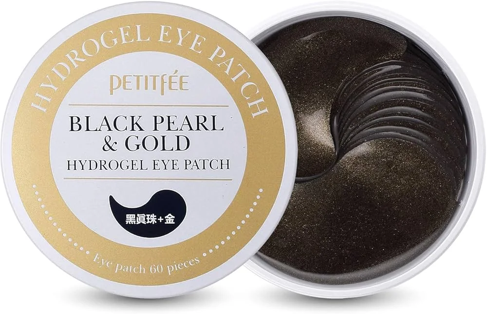  Ptitfée Black Pearl&Amp;Gold Hydrogel Eye Patch 30 Pairs - produit parapharmaceutique authentique | Parapharmacie Si Ahmed