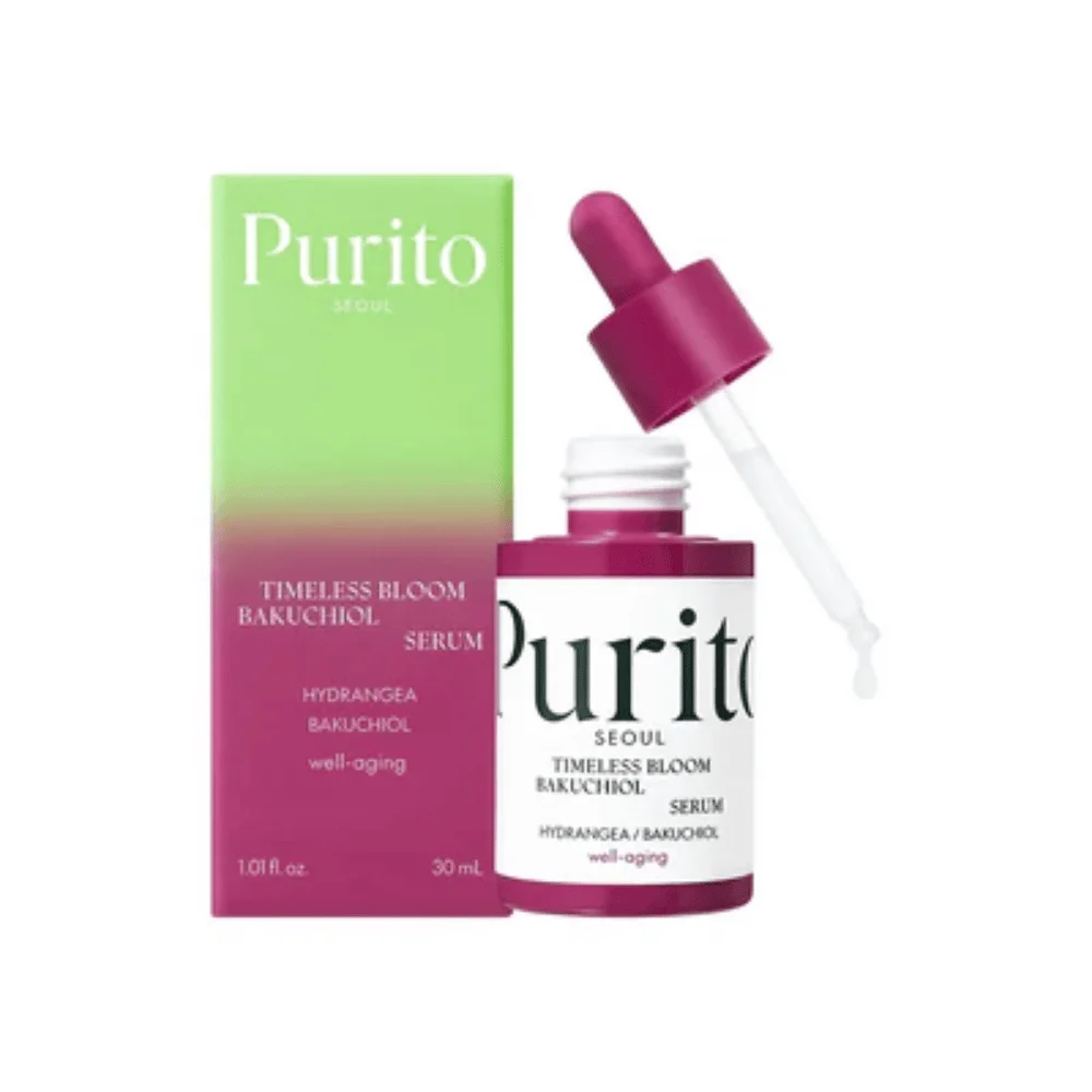  Purito Timelesss Bloom Bakuchiol Serum 30Ml - produit parapharmaceutique authentique | Parapharmacie Si Ahmed