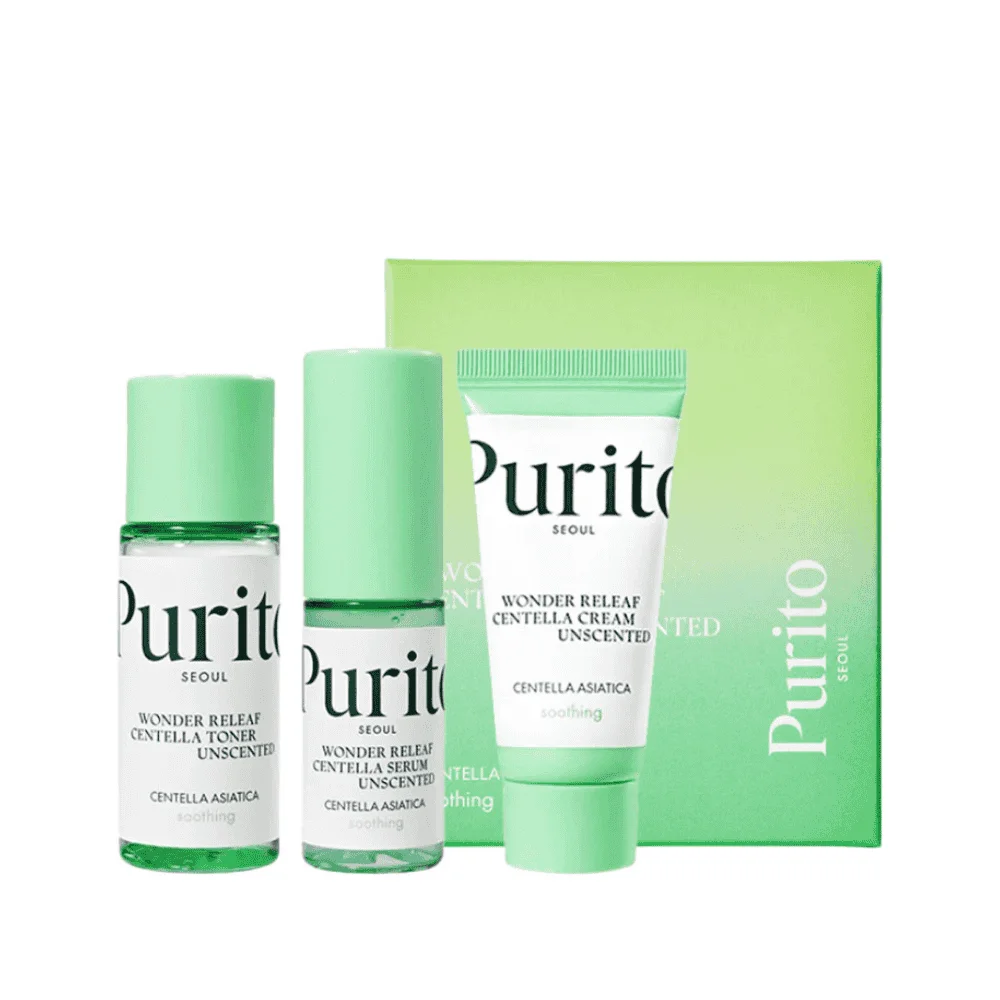  Purito Wonder Relief Centella Mini Kit - produit parapharmaceutique authentique | Parapharmacie Si Ahmed