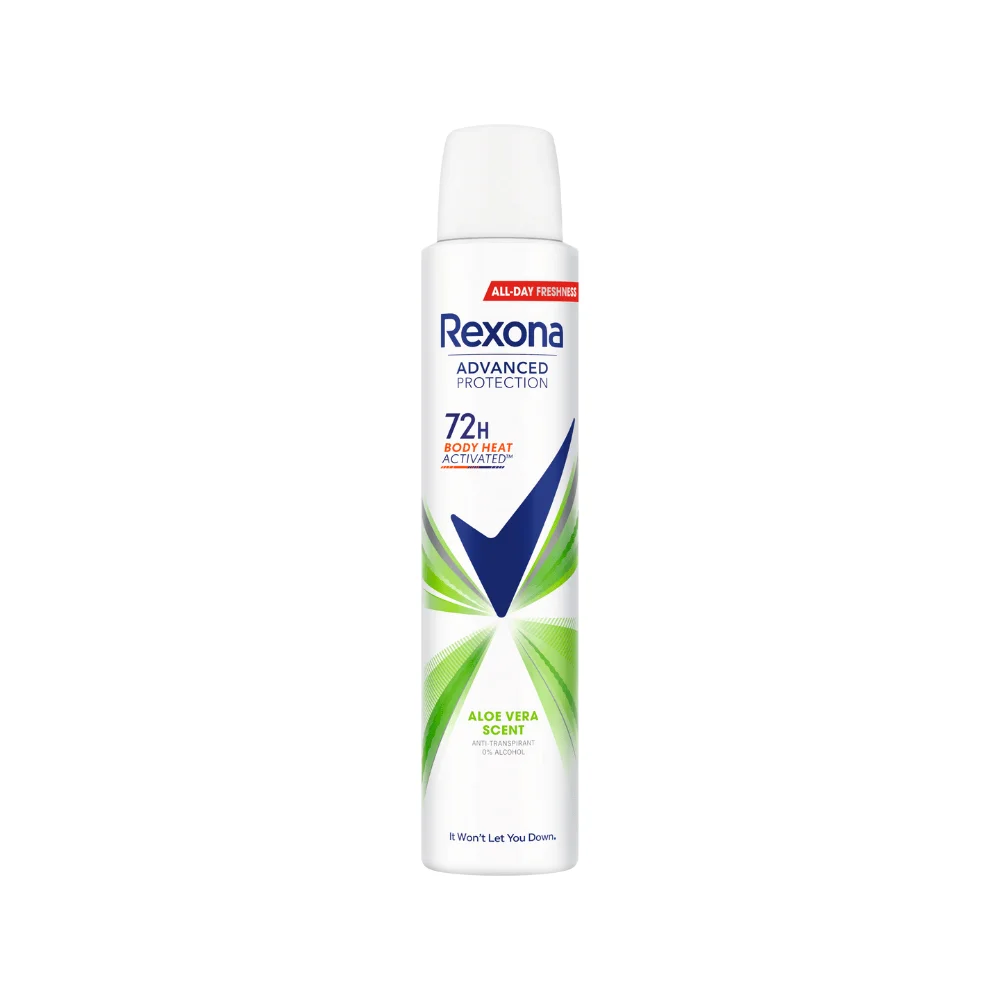  Rexona Advanced Protection Aloe Vera Scent Deo 200Ml - produit parapharmaceutique authentique | Parapharmacie Si Ahmed