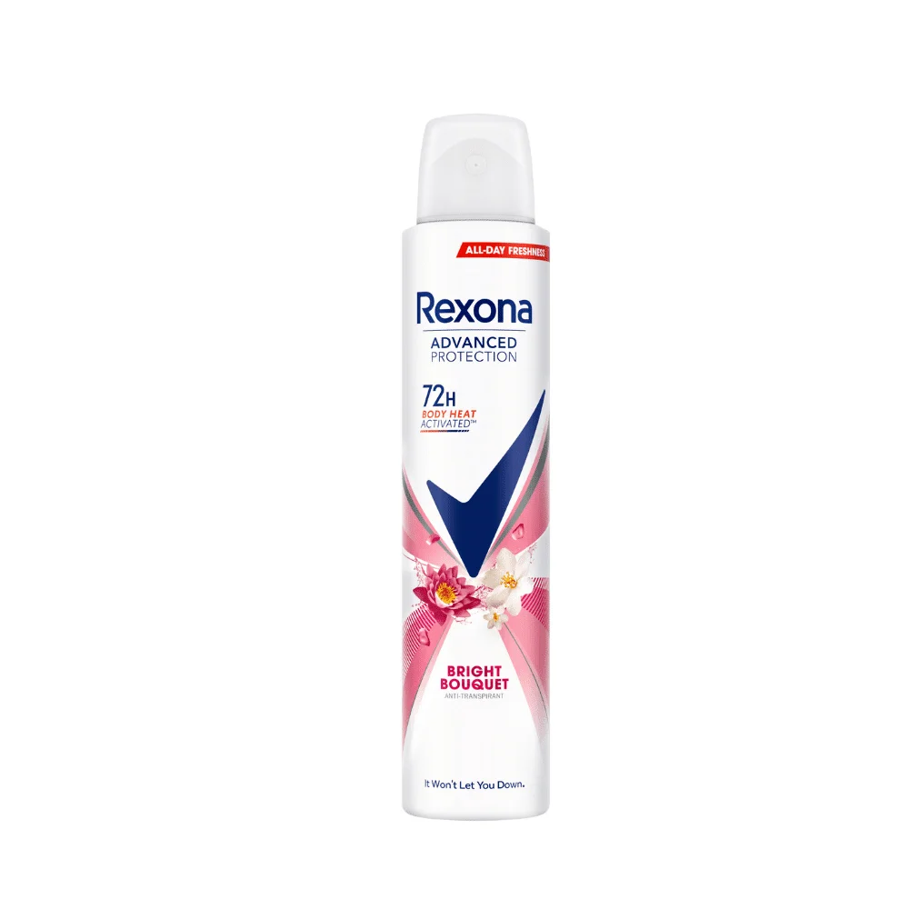  Rexona Advanced Protection Bright Bouquet Deo 200Ml - produit parapharmaceutique authentique | Parapharmacie Si Ahmed
