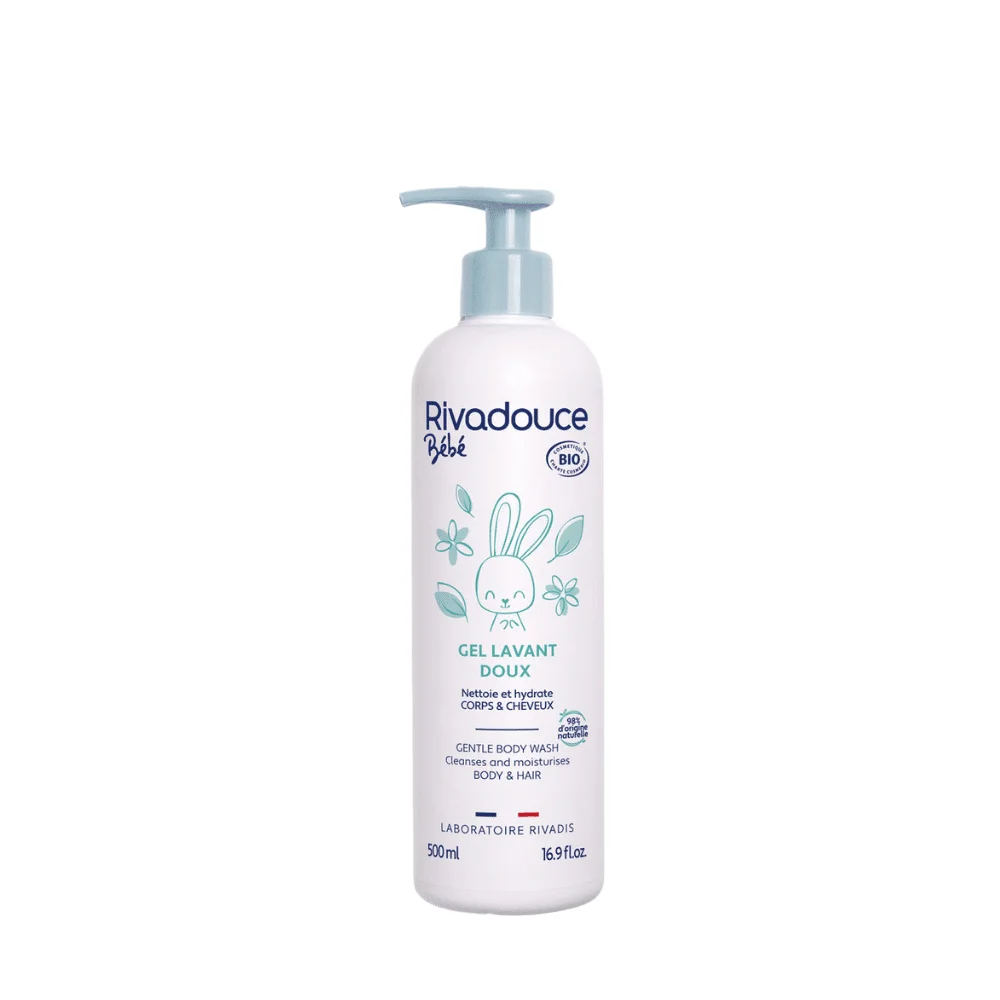  Rivadouce Bebe Gel Lavant Doux 500Ml - produit parapharmaceutique authentique | Parapharmacie Si Ahmed