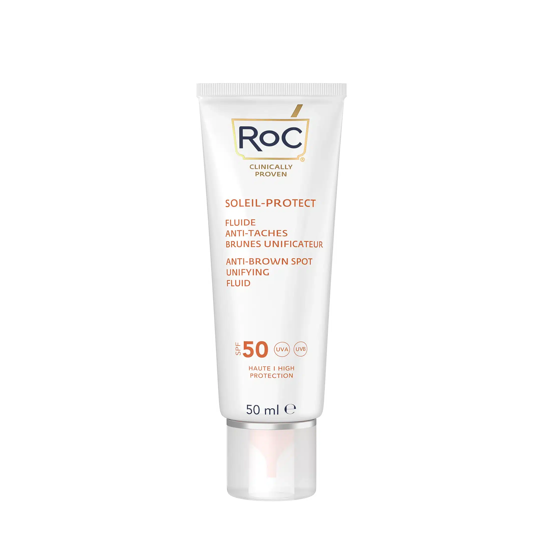 Roc Soleil Protect Fluide Anti Tache Spf50+ 50Ml - produit parapharmaceutique authentique | Parapharmacie Si Ahmed
