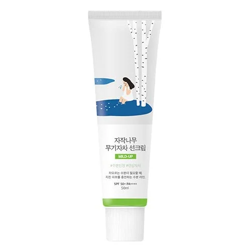  Round Lab Birch Juice Mild Up Sunscreen Spf50+ - produit parapharmaceutique authentique | Parapharmacie Si Ahmed