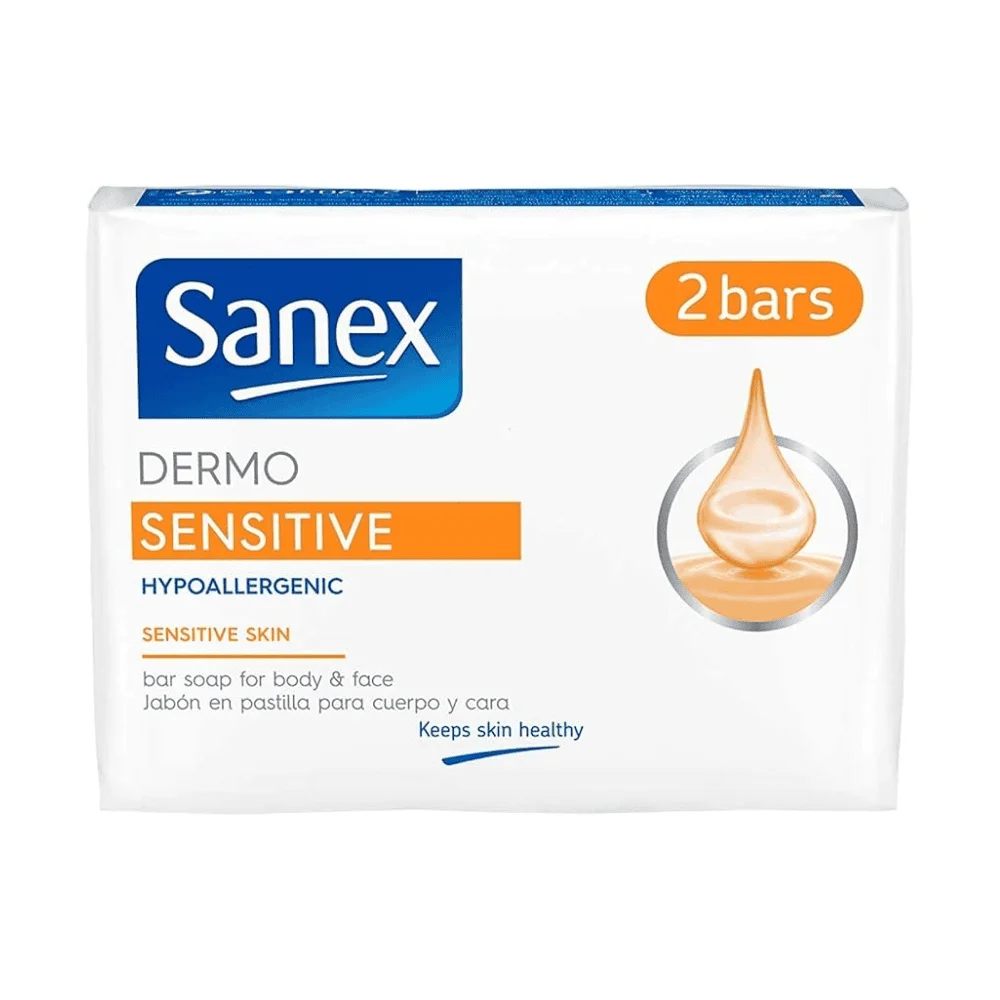  Sanex Dermo Sensitive Savon 90G - produit parapharmaceutique authentique | Parapharmacie Si Ahmed
