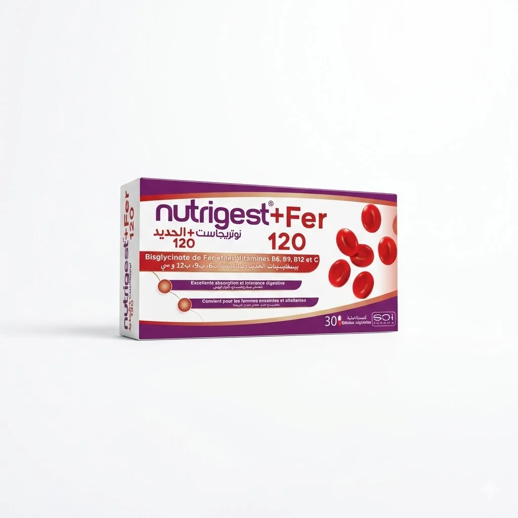 Sci Pharma Sci Nutrigest+®Fer120 - produit parapharmaceutique authentique | Parapharmacie Si Ahmed