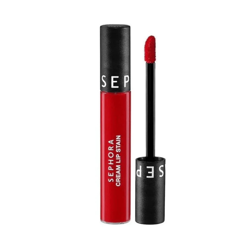  Sephora Cream Lip Stain Sans Transfert 01 Always Red - produit parapharmaceutique authentique | Parapharmacie Si Ahmed
