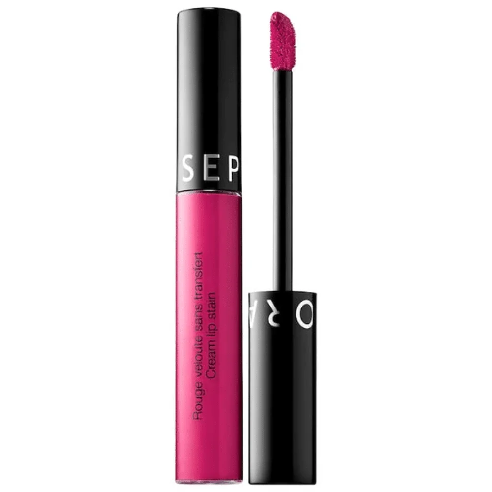  Sephora Cream Lip Stain Sans Transfert 90 Sunrise Pink - produit parapharmaceutique authentique | Parapharmacie Si Ahmed