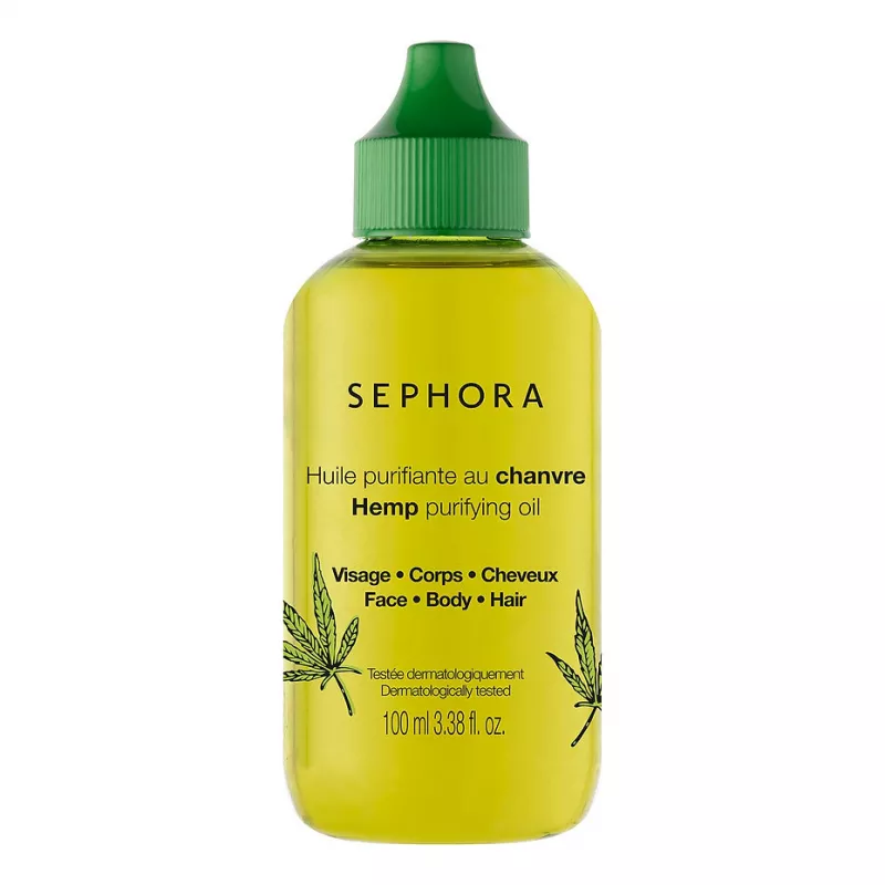  Sephora Huile Purifiante Chanvre 100Ml - produit parapharmaceutique authentique | Parapharmacie Si Ahmed