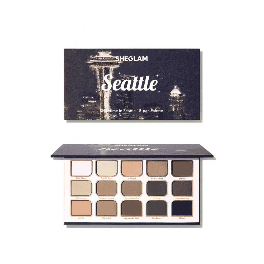  Sheglam Showtime In Seattle Palette De 15 Fards 13.2Gr - produit parapharmaceutique authentique | Parapharmacie Si Ahmed