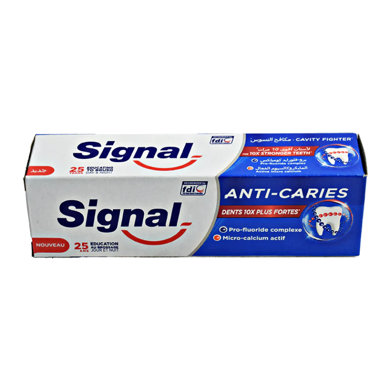  Signal Dentifrice Anti Caries 25Ml - produit parapharmaceutique authentique | Parapharmacie Si Ahmed