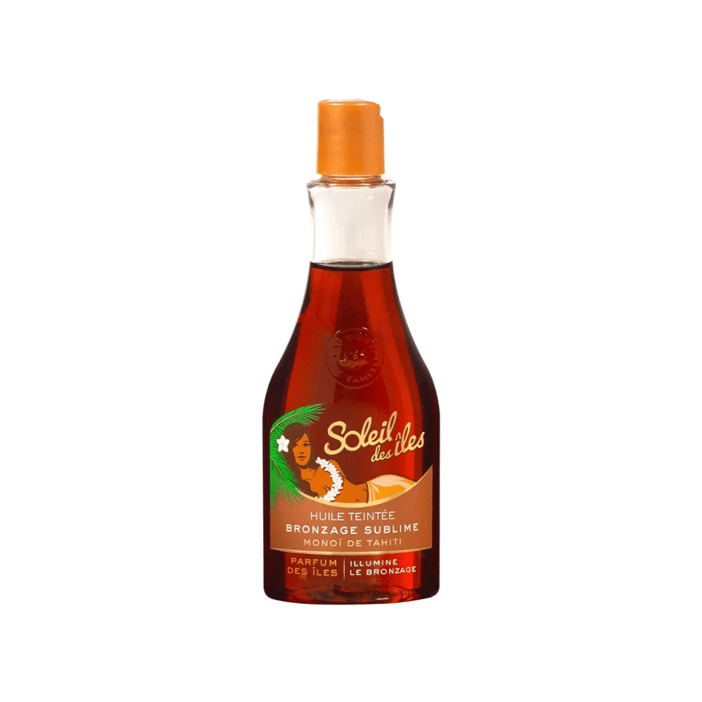  Soleil Des Iles Huile Teinté Monoi De Tahiti Bronzage Sublime 150Ml - produit parapharmaceutique authentique | Parapharmacie Si Ahmed