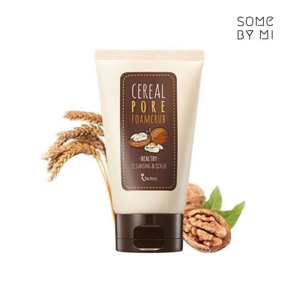  Some By Mi Cereal Pore Foamcrub 100Ml, Makeup Remover - produit parapharmaceutique authentique | Parapharmacie Si Ahmed