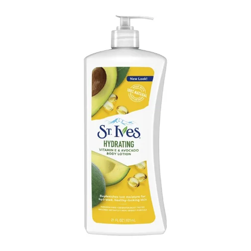  St Ives Hydrating Body Lotion Vit E &Amp;Amp; Avocado 621Ml - produit parapharmaceutique authentique | Parapharmacie Si Ahmed