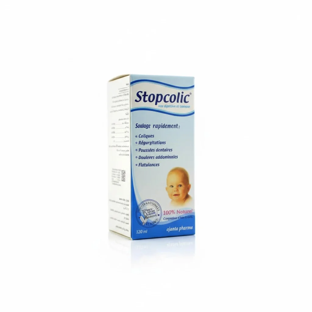 Ajanta Pharma Stopcol Eau Digestive Sirop 120 ml - produit parapharmaceutique authentique | Parapharmacie Si Ahmed
