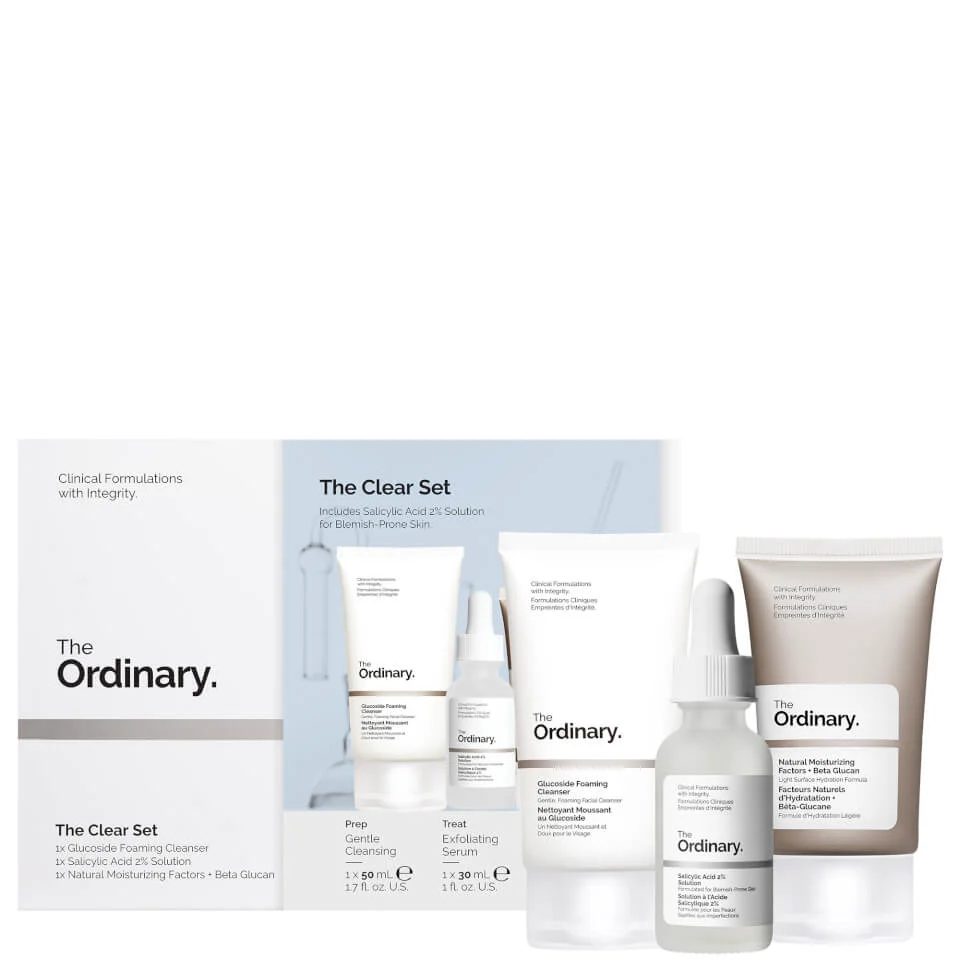  The Ordinary The Clear Set - produit parapharmaceutique authentique | Parapharmacie Si Ahmed