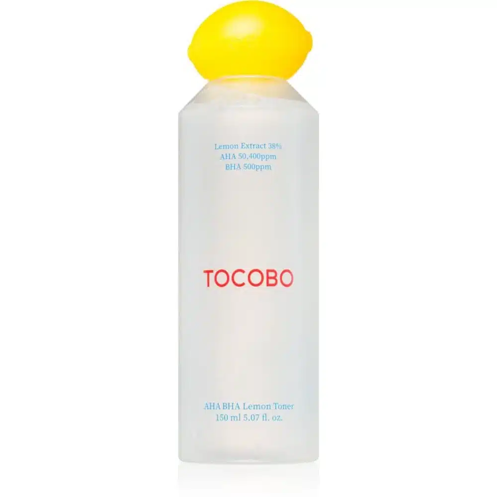  Tocobo Aha Bha Lemon Toner 150Ml - produit parapharmaceutique authentique | Parapharmacie Si Ahmed