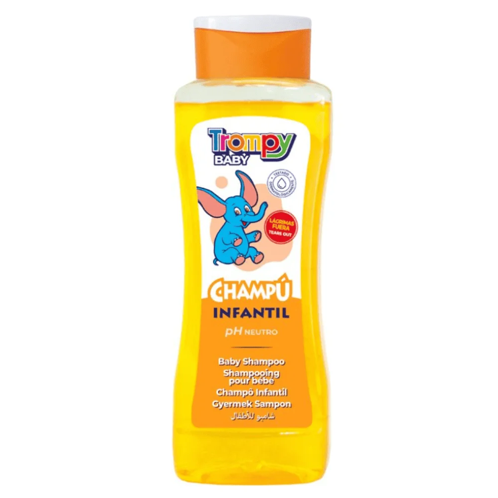  Trompy Baby Champu Infantil Shampooing Pour Bebe 500 Ml - produit parapharmaceutique authentique | Parapharmacie Si Ahmed