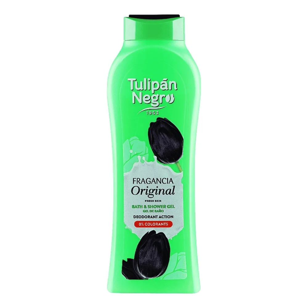  Tulipan Negro Gel Douche Original 650Ml - produit parapharmaceutique authentique | Parapharmacie Si Ahmed