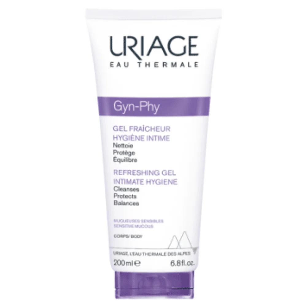  Uriage Gyn-Phy Gel Fraicheur Hygiene Intime 200Ml - produit parapharmaceutique authentique | Parapharmacie Si Ahmed