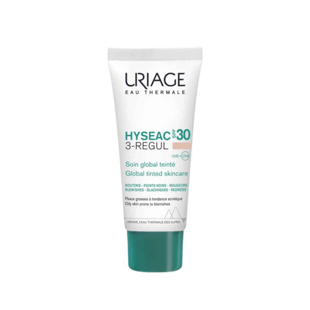  Uriage Hyseac 3 Regul Soin Global Teinte Spf30 40Ml - produit parapharmaceutique authentique | Parapharmacie Si Ahmed