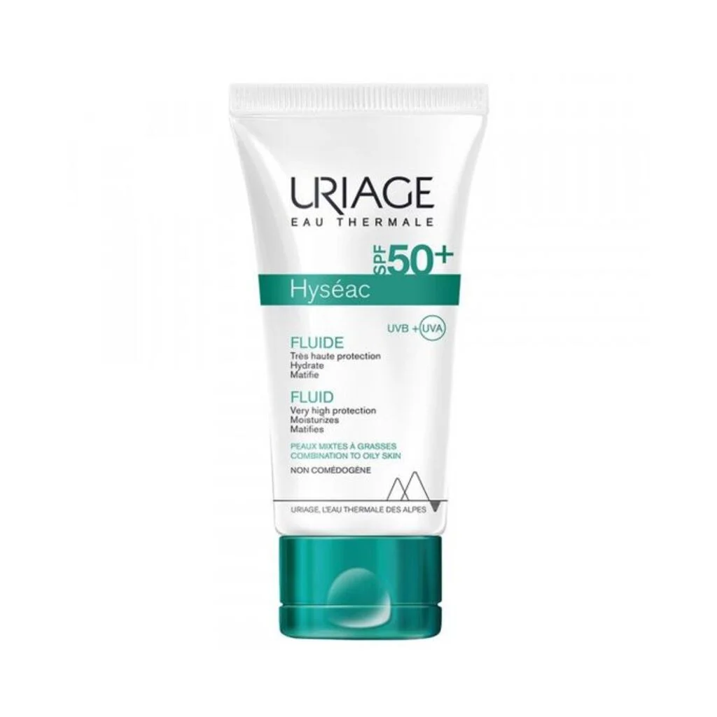  Uriage Hyséac Fluide Matifiant Spf50+ 50Ml - produit parapharmaceutique authentique | Parapharmacie Si Ahmed