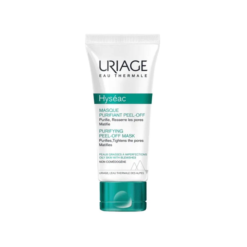  Uriage Hyseac Masque Purifiant Peel-Off 50Ml - produit parapharmaceutique authentique | Parapharmacie Si Ahmed