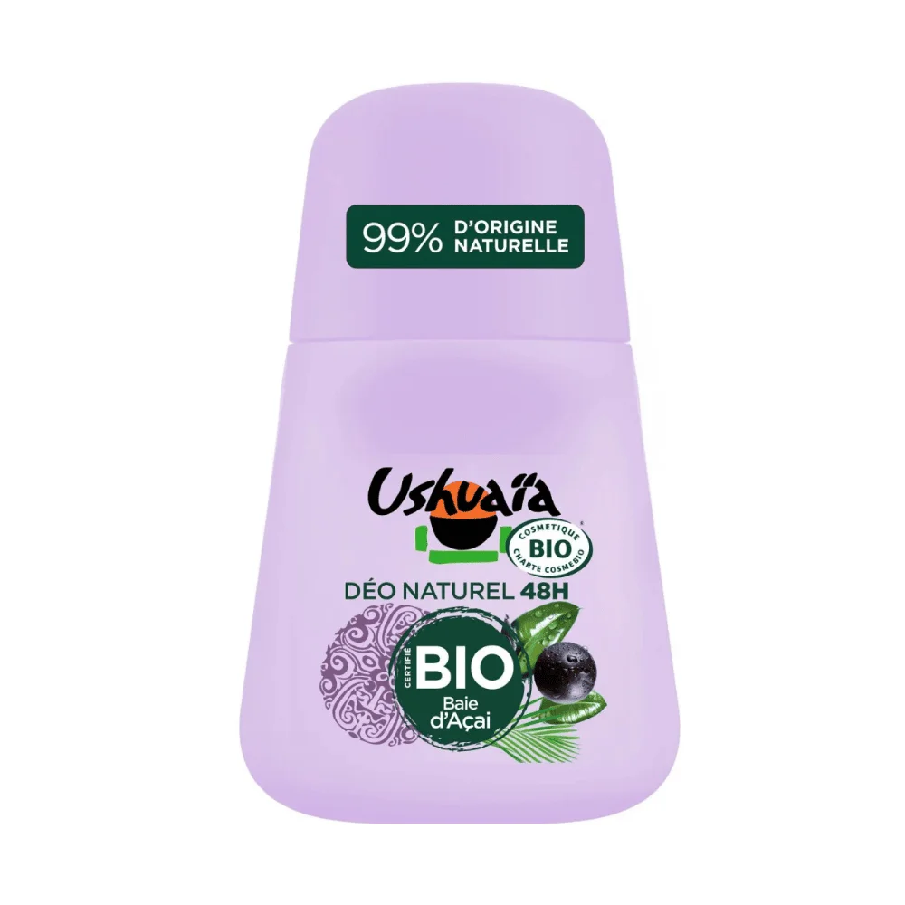  Ushuaia Déo Naturel 48H Bio Baie D’Açai 50Ml - produit parapharmaceutique authentique | Parapharmacie Si Ahmed