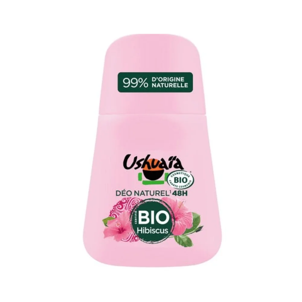  Ushuaia Déo Naturel 48H Bio Hibiscus 50Ml - produit parapharmaceutique authentique | Parapharmacie Si Ahmed