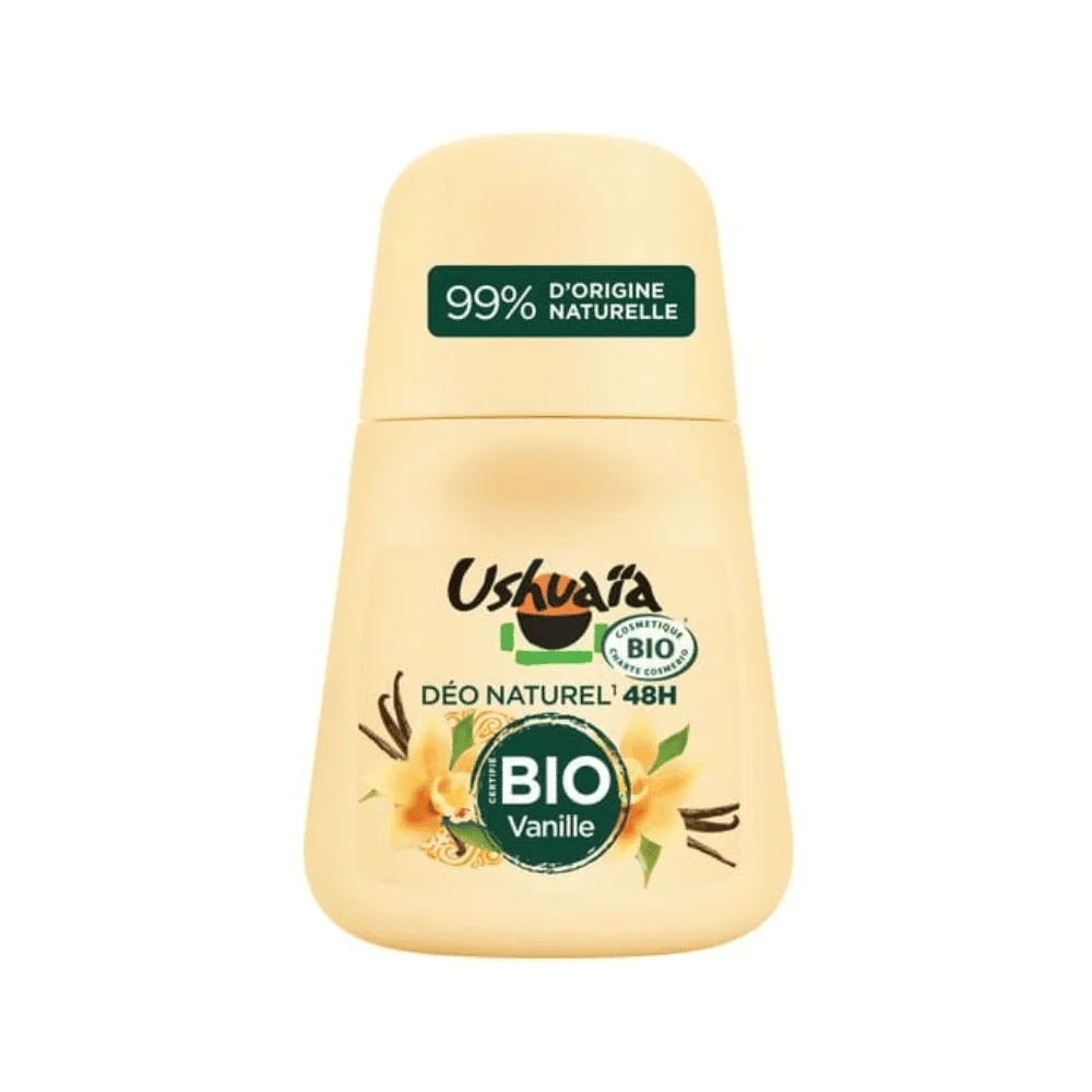  Ushuaia Déo Naturel 48H Bio Vanille 50Ml - produit parapharmaceutique authentique | Parapharmacie Si Ahmed
