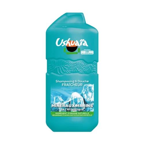  Ushuaia Shampoo &Amp; Gel Douche Mineraux Marins De L’Atlantique 280Ml - produit parapharmaceutique authentique | Parapharmacie Si Ahmed