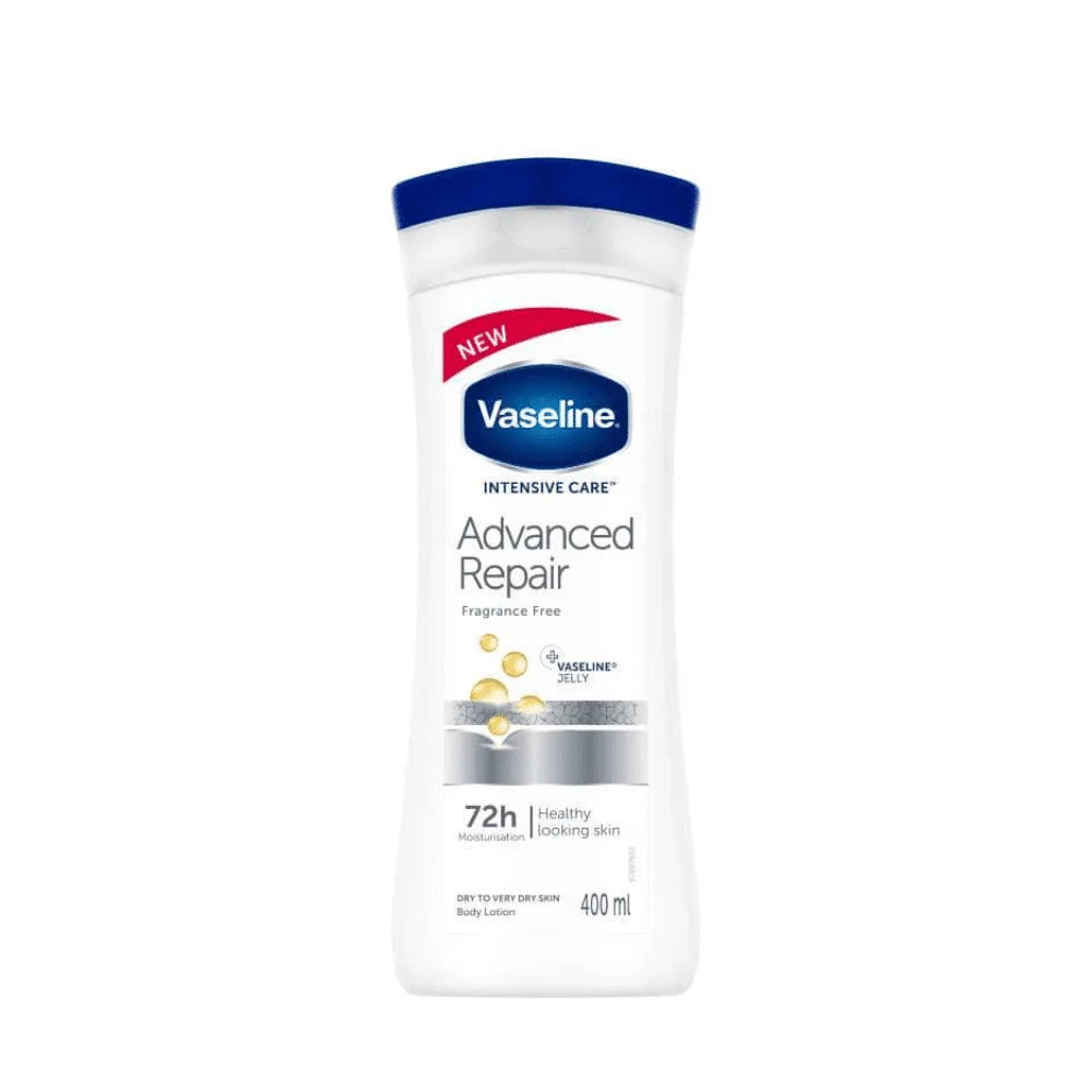  Vaseline Advanced Repair Body Lotion 400Ml - produit parapharmaceutique authentique | Parapharmacie Si Ahmed