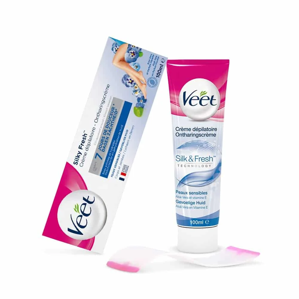  Veet Creme Depilatoire Peaux Sensible 100Ml - produit parapharmaceutique authentique | Parapharmacie Si Ahmed