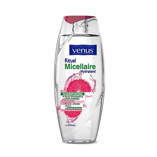  Venus Shampoing Micellaire Hydratant 270 Ml - produit parapharmaceutique authentique | Parapharmacie Si Ahmed