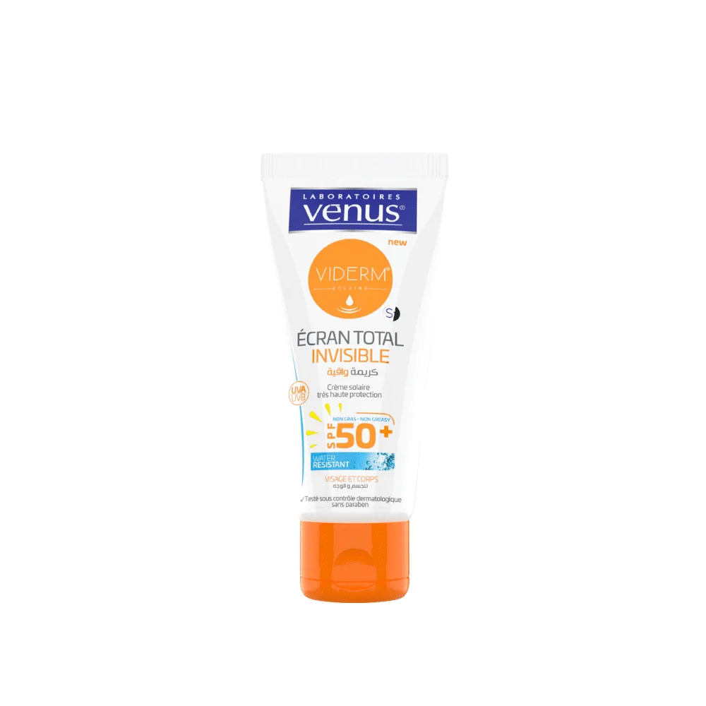  Venus Sun Protect Creme Solaire Peaux Mixtes A Grasses Invisible Spf50+ 50Ml - produit parapharmaceutique authentique | Parapharmacie Si Ahmed