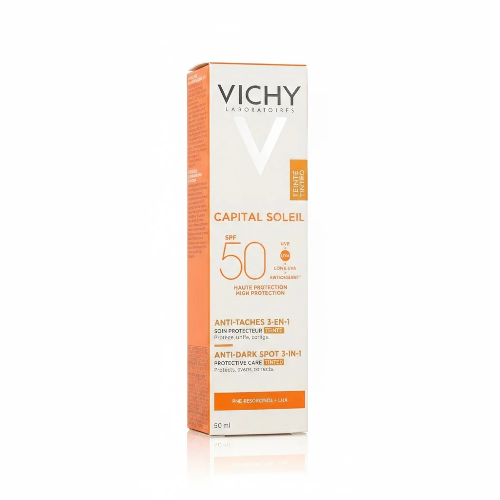 VICHY CAPITAL SOLEIL Soin anti-taches teinté 3-en-1 SPF50+