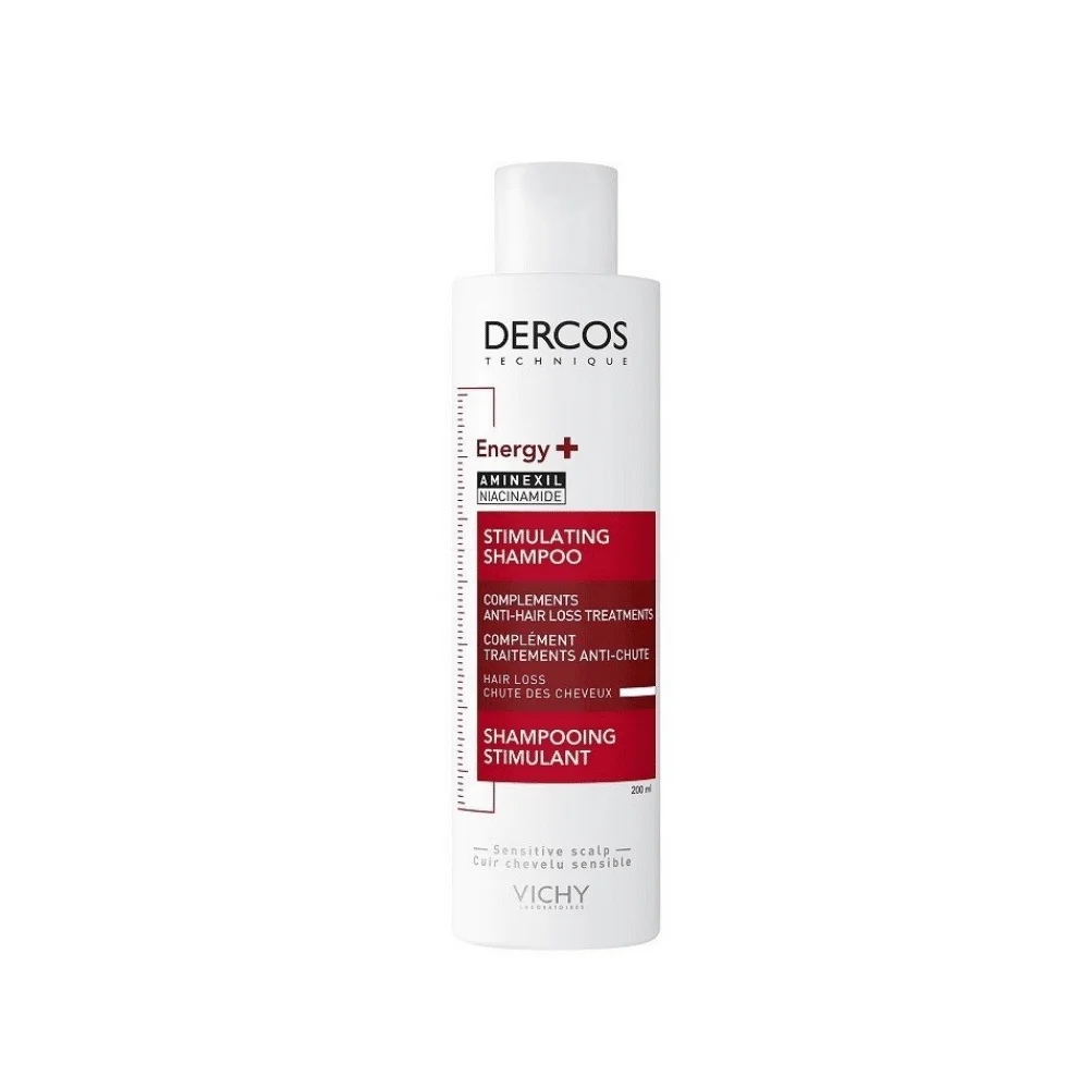  Vichy Dercos Shampoing Energisant Stimulant Anti Chute 200Ml - produit parapharmaceutique authentique | Parapharmacie Si Ahmed
