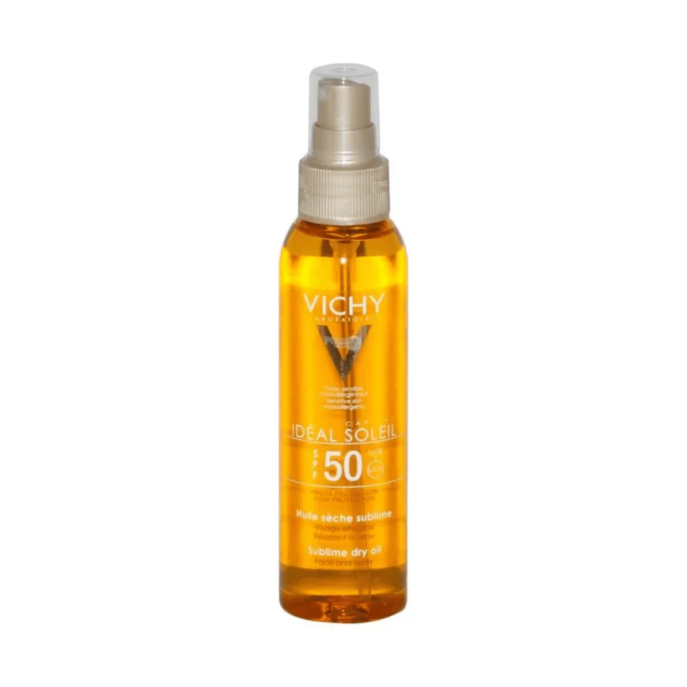  Vichy Ideal Soleil Huile Seche Sublime Spf50+ - produit parapharmaceutique authentique | Parapharmacie Si Ahmed
